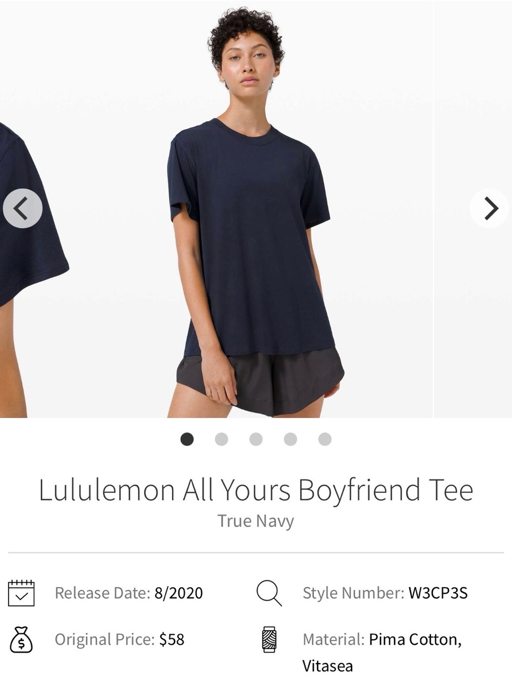 Lululemon All Yours Tee